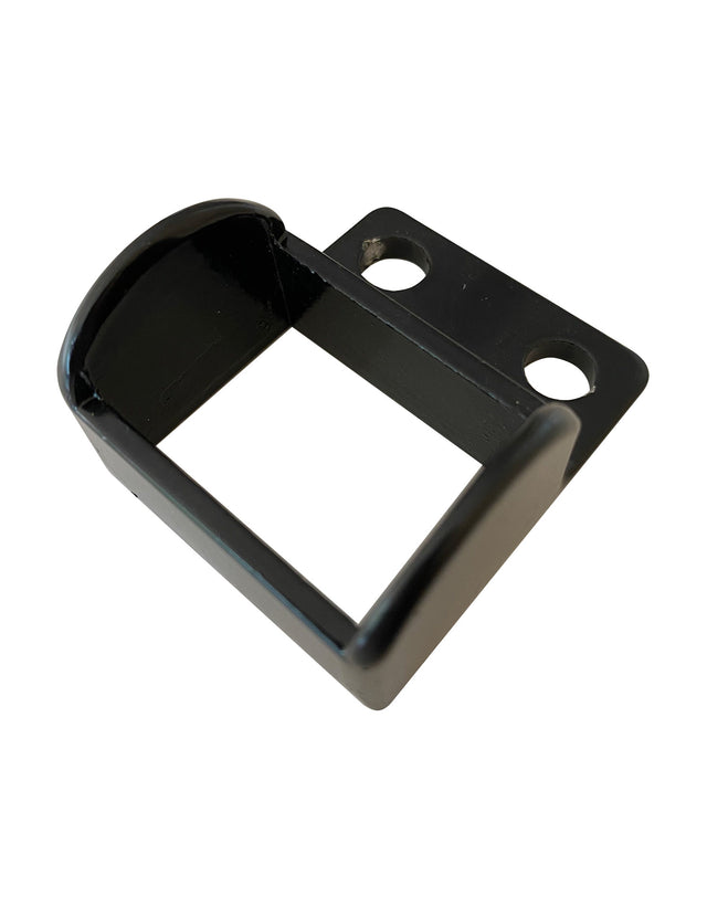 Aluminium Fence Bracket Up + Down 38 x 25 Black