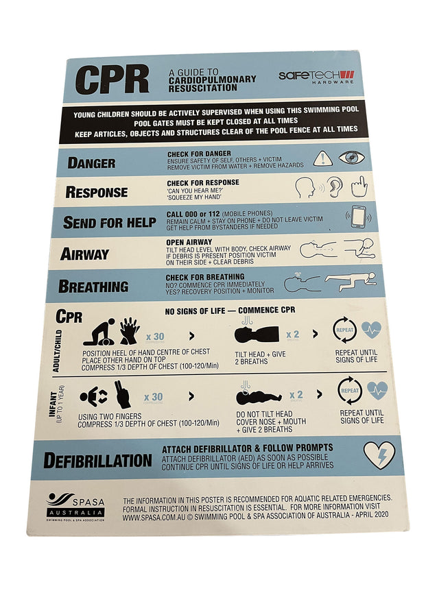 CPR Sign Safetech