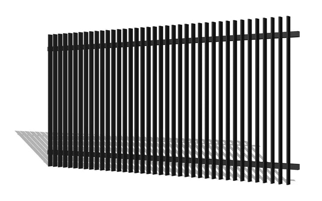 Blade Fencing Panel 50 x 10 50mm Gap 900 x 2000