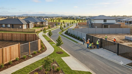 Fencing for New Builds and Property Developments: Planning Materials Across Multiple Lots