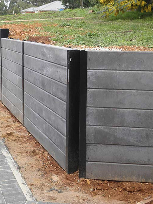 2.35m Concrete Sleeper - Blackwood