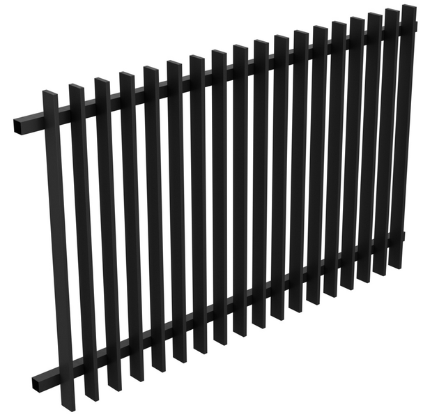 3D Picket/Blade Gate 50 x 10 50mm Gap 1200 x 1000