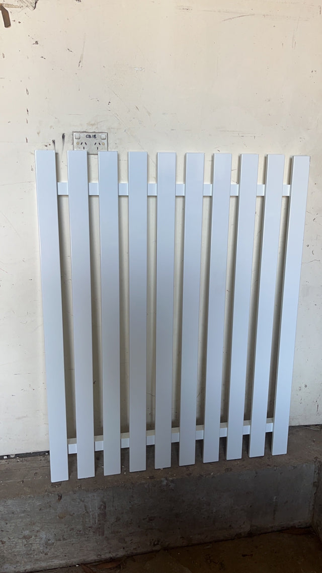 Aluminium Picket Flat Top Gate 1200 x 965